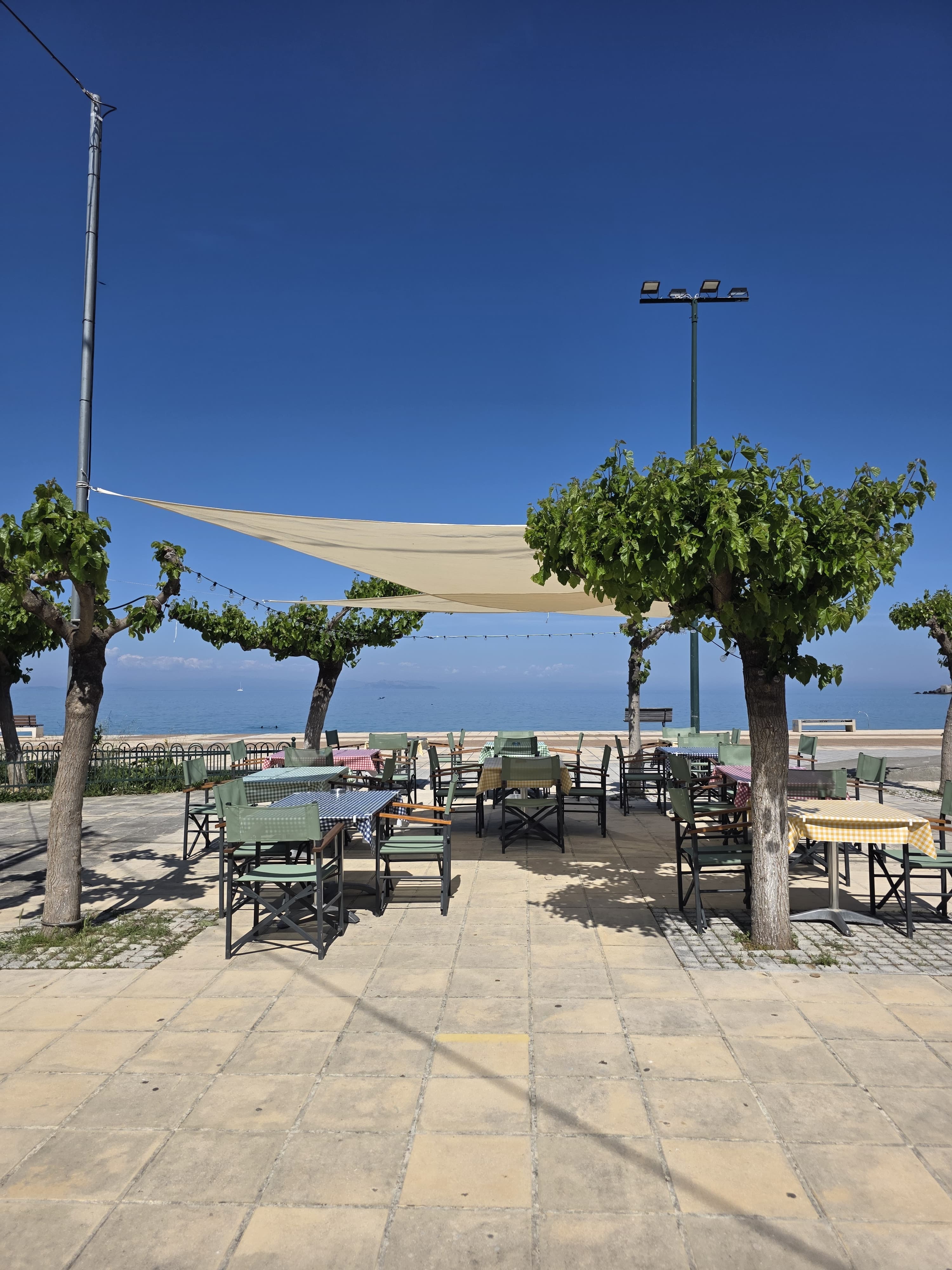 Namasté outdoor terrace, Poros Square, Kefalonia